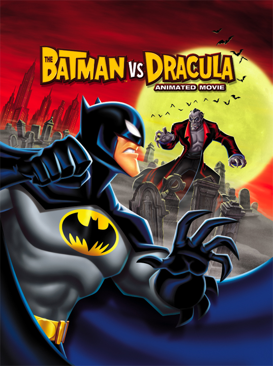 The Batman vs Dracula afişi