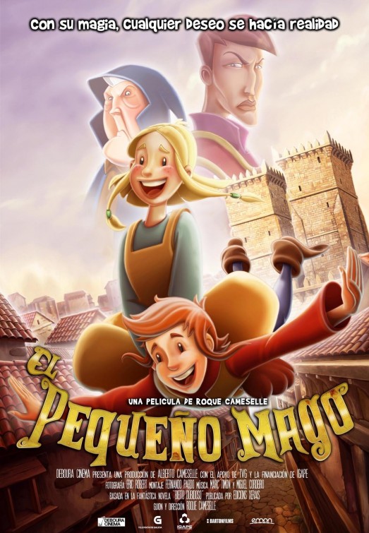 El pequeño mago afişi