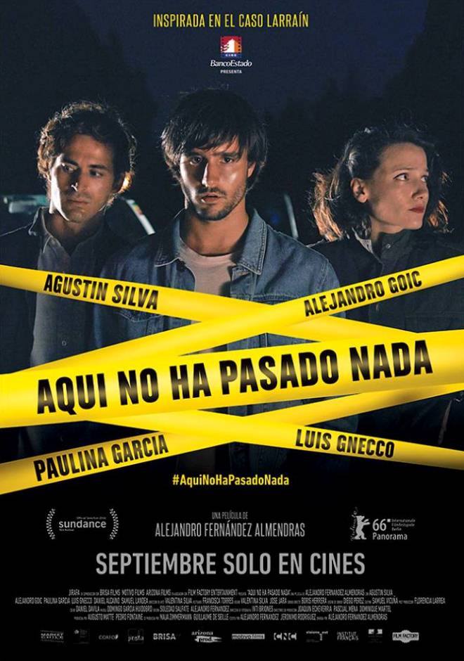 Aquí no ha pasado nada afişi