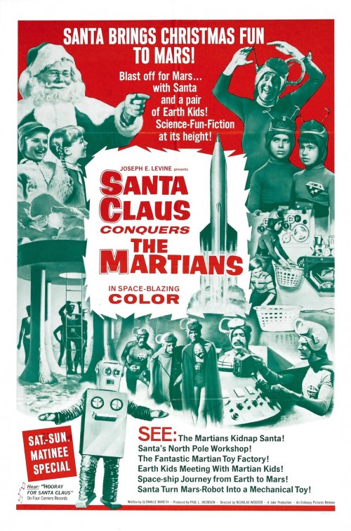 Santa Claus Conquers the Martians afişi