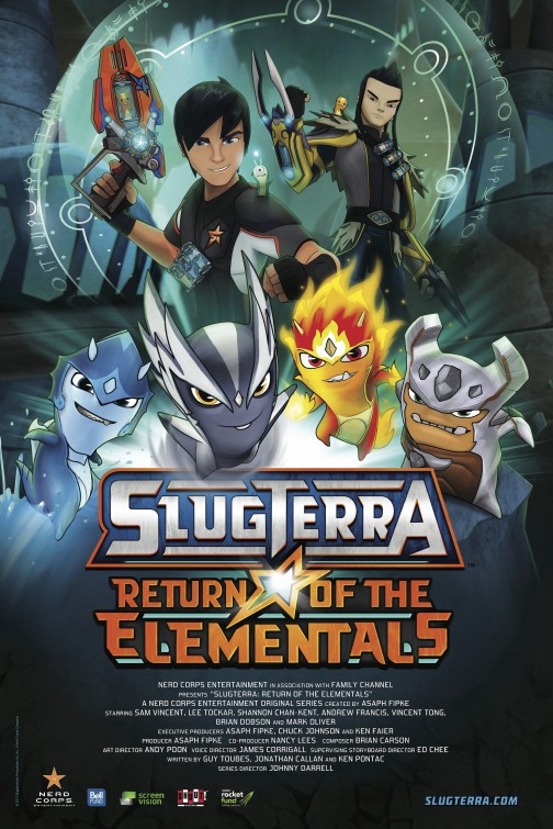 Slugterra: Return of the Elementals afişi
