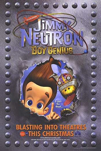 Jimmy Neutron: Dahi Çocuk afişi
