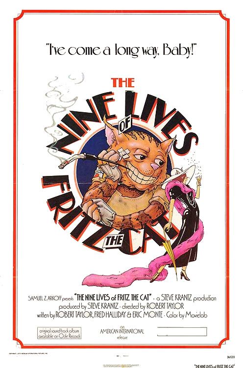 The Nine Lives of Fritz the Cat afişi