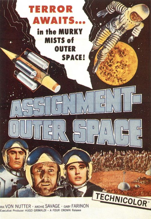 Space Men afişi