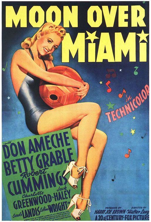 Moon Over Miami afişi