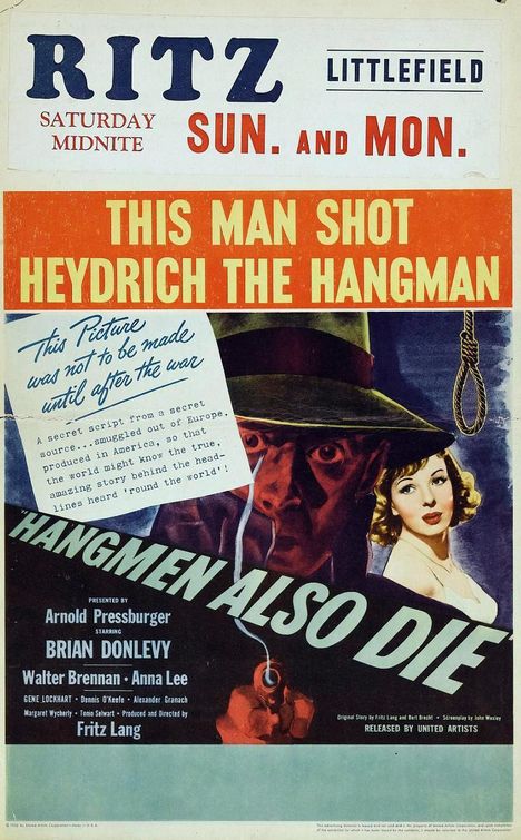 Hangmen Also Die! afişi