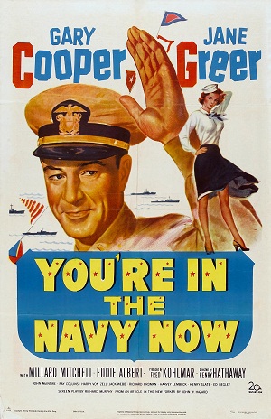You're in the Navy Now afişi