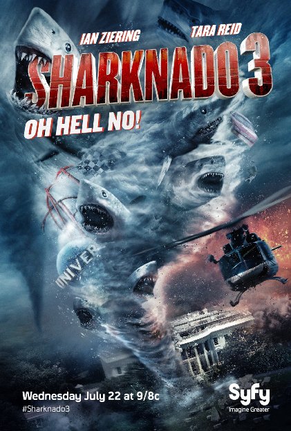 Sharknado 3: Oh Hell No! afişi