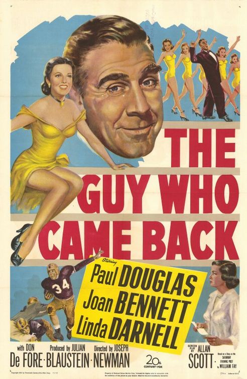 The Guy Who Came Back afişi