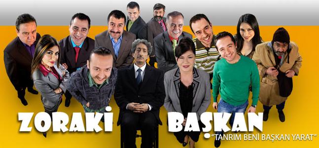 Zoraki Başkan afişi