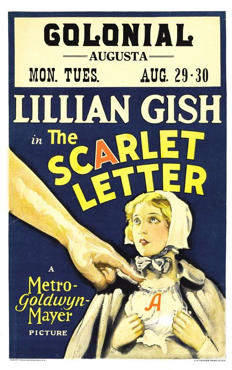 The Scarlet Letter afişi