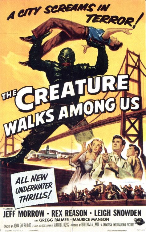 The Creature Walks Among Us afişi