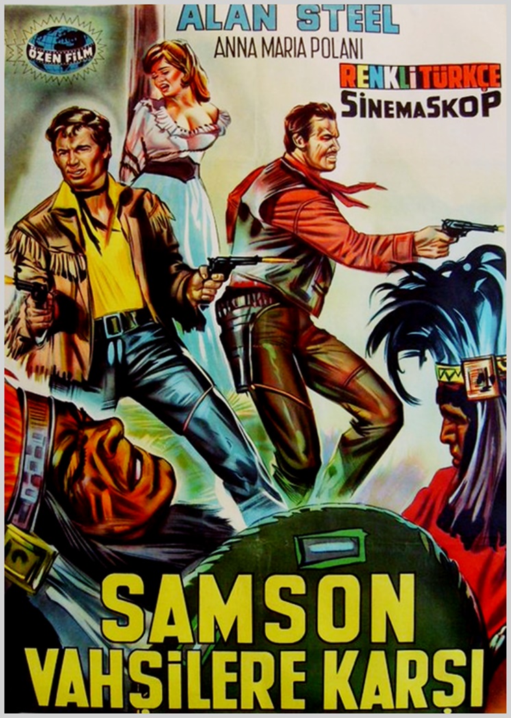 Samson Vahşilere Karşı afişi