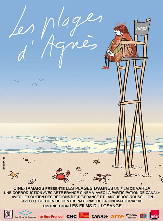 Agnes'in Plajları afişi