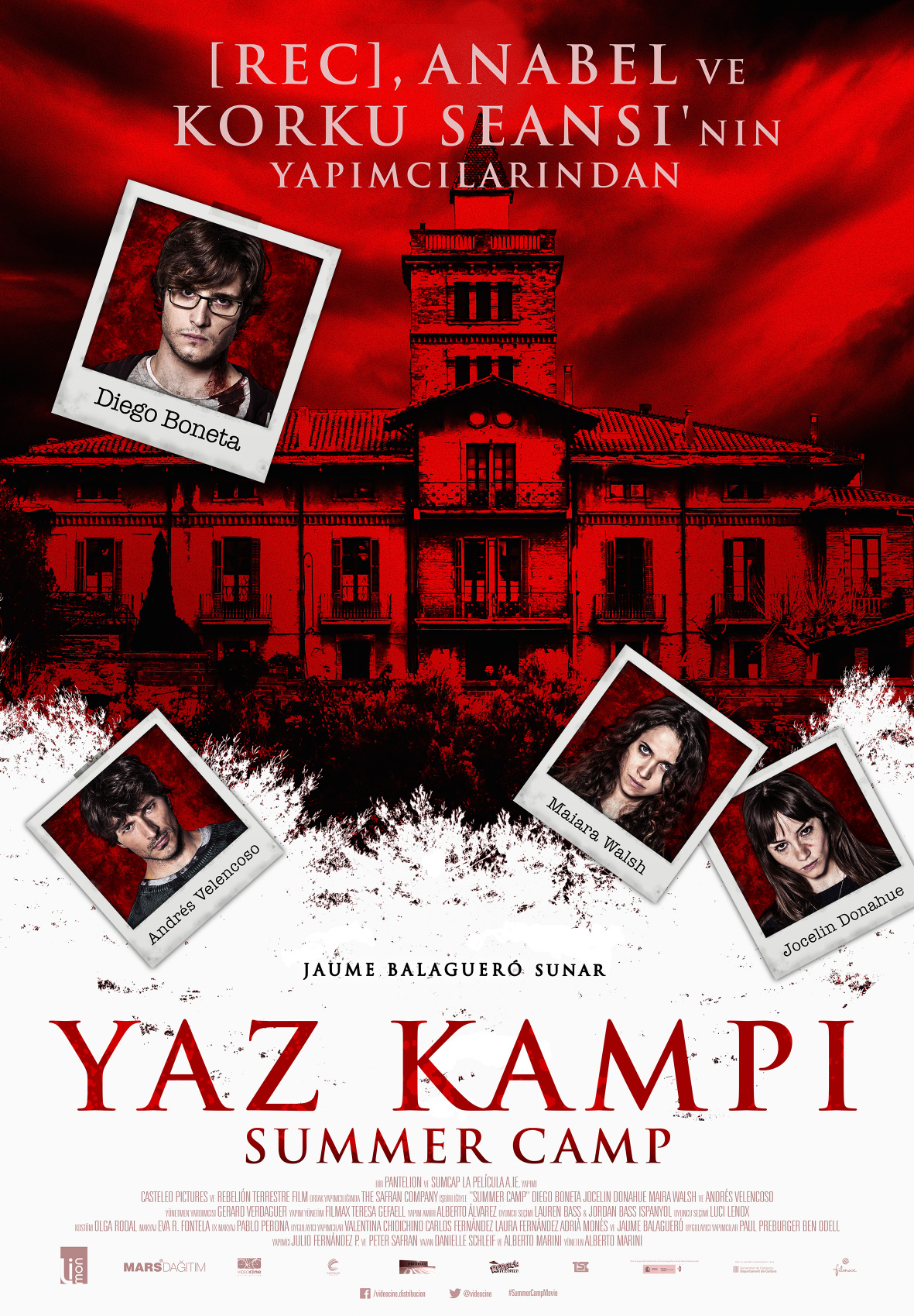 Yaz Kampı afişi