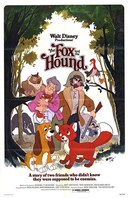 The Fox and the Hound afişi