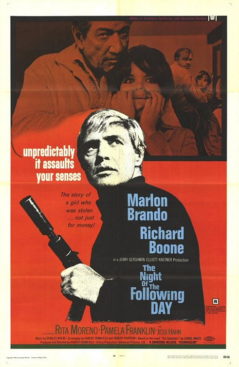 The Night of the Following Day afişi