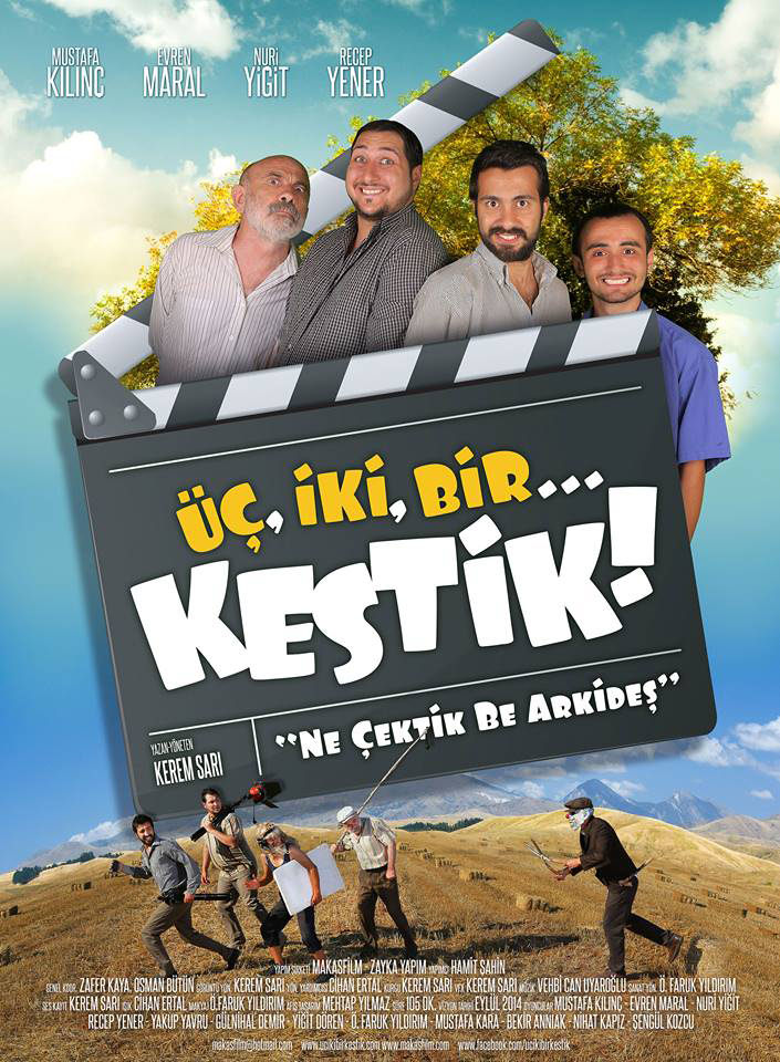 Üç, İki, Bir... Kestik! afişi