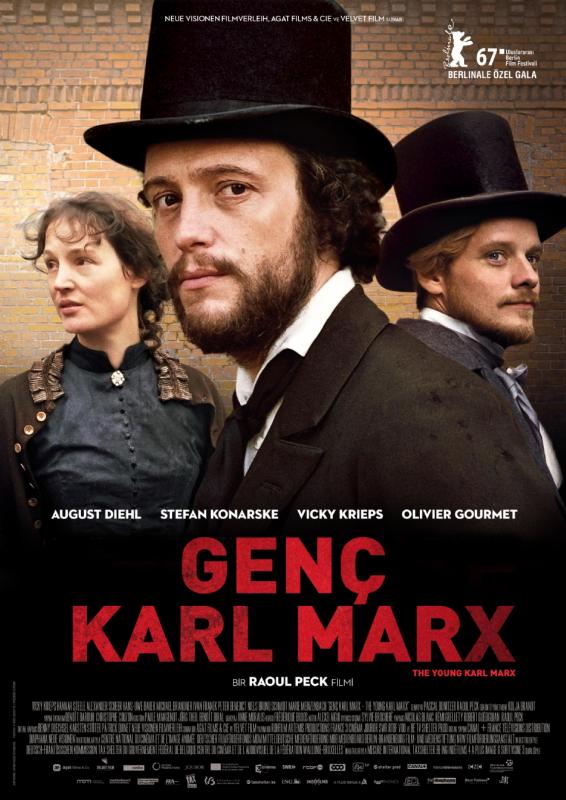 Genç Karl Marx afişi