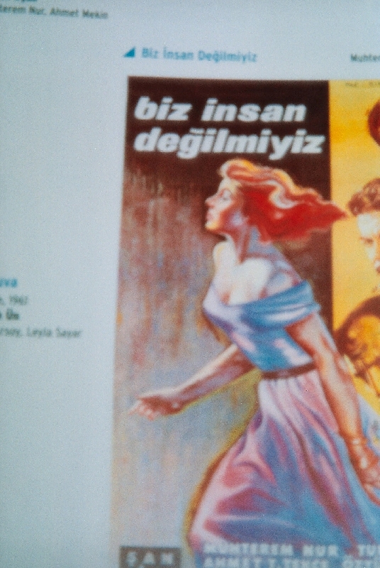 Biz İnsan Değil Miyiz afişi