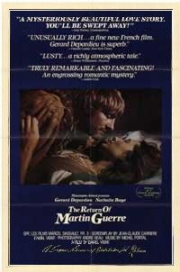The Return of Martin Guerre afişi