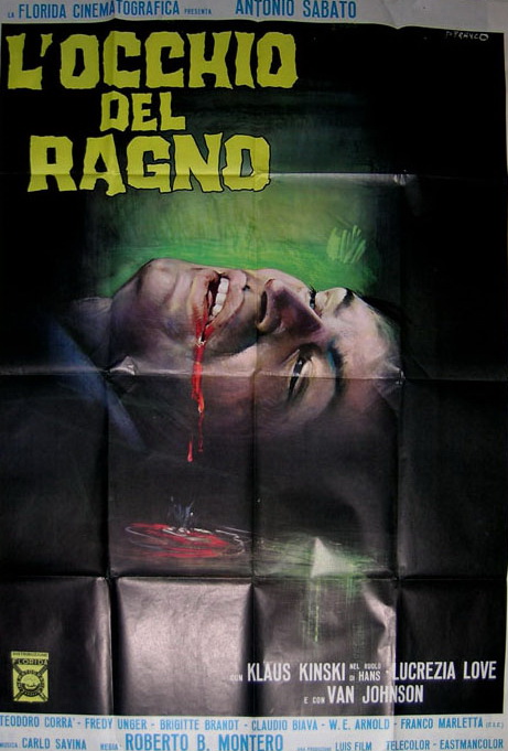 L'occhio Del Ragno afişi