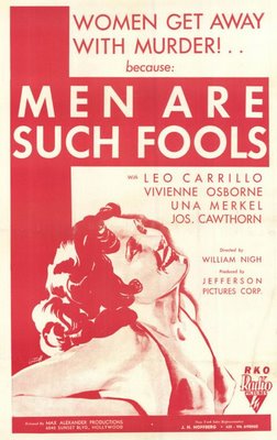 Men Are Such Fools afişi