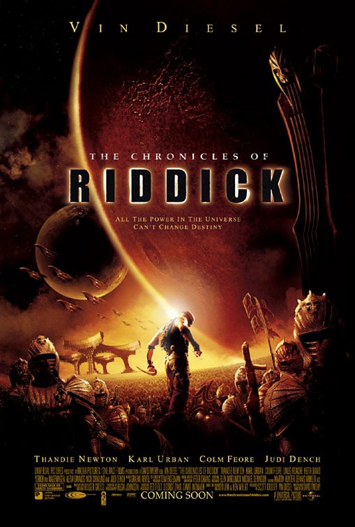 Riddick Günlükleri afişi