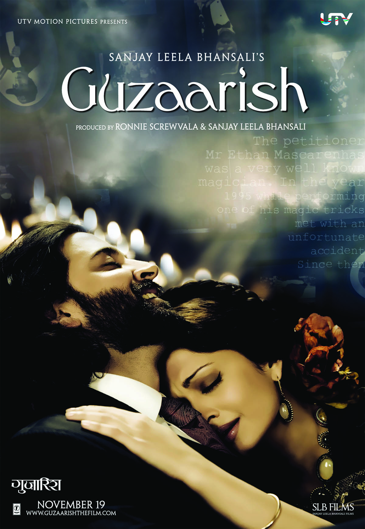 Guzaarish afişi