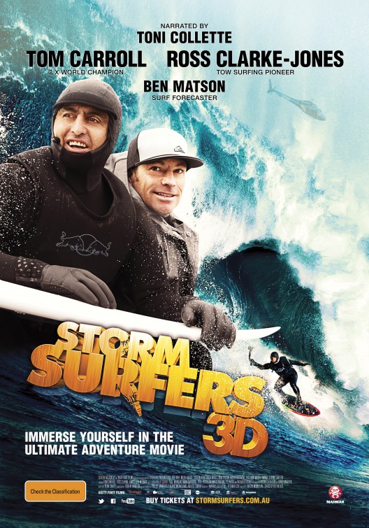 Storm Surfers 3D afişi