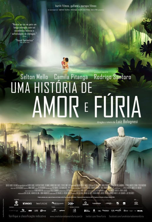 Rio 2096: A Story of Love and Fury afişi