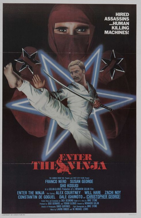 Enter the Ninja afişi