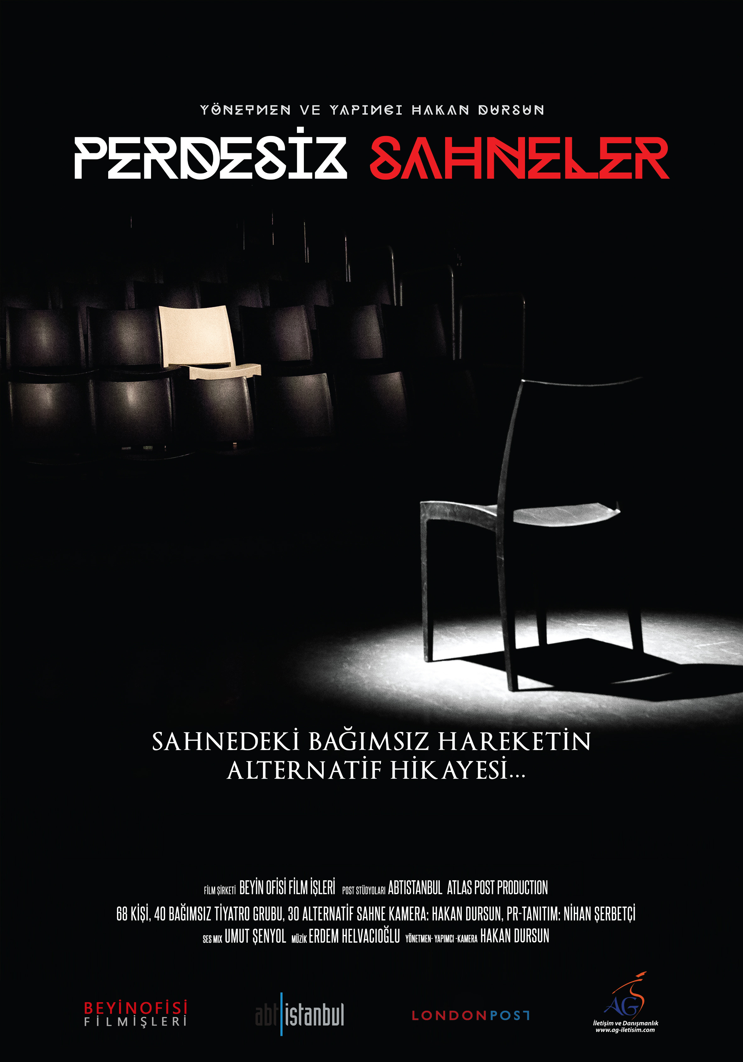 Perdesiz Sahneler afişi