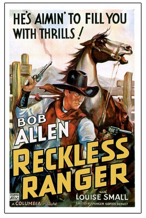 Reckless Ranger afişi