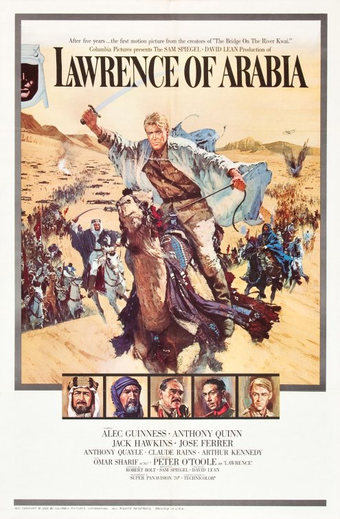 Arabistan'lı Lawrence afişi