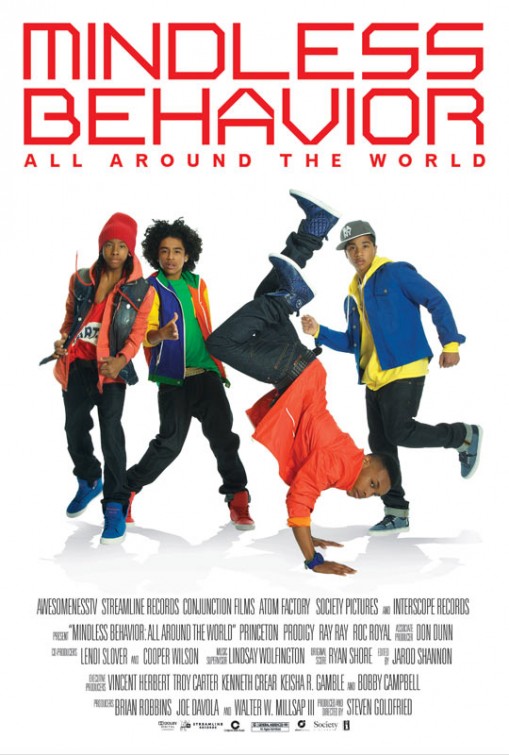 Mindless Behavior: All Around the World afişi