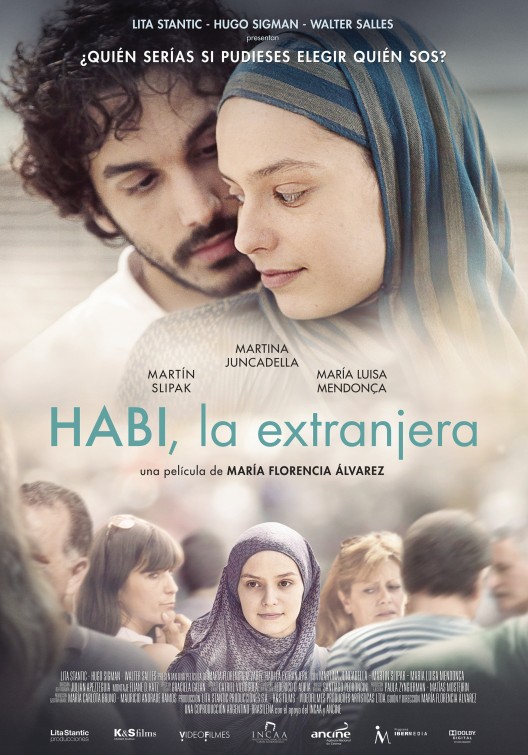 Habi, la extranjera afişi