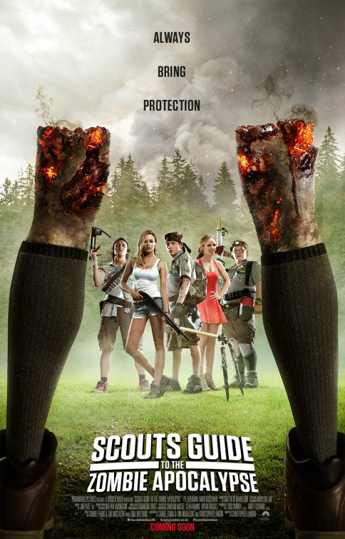Scouts Guide to the Zombie Apocalypse afişi