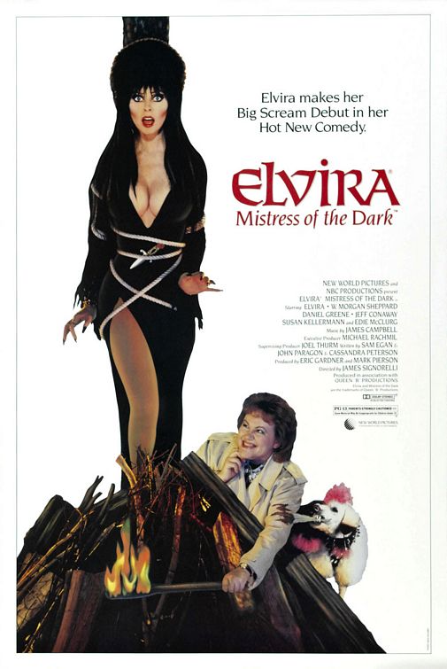 Elvira, Mistress of the Dark afişi