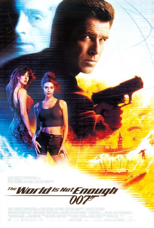 James Bond Dünya Yetmez afişi