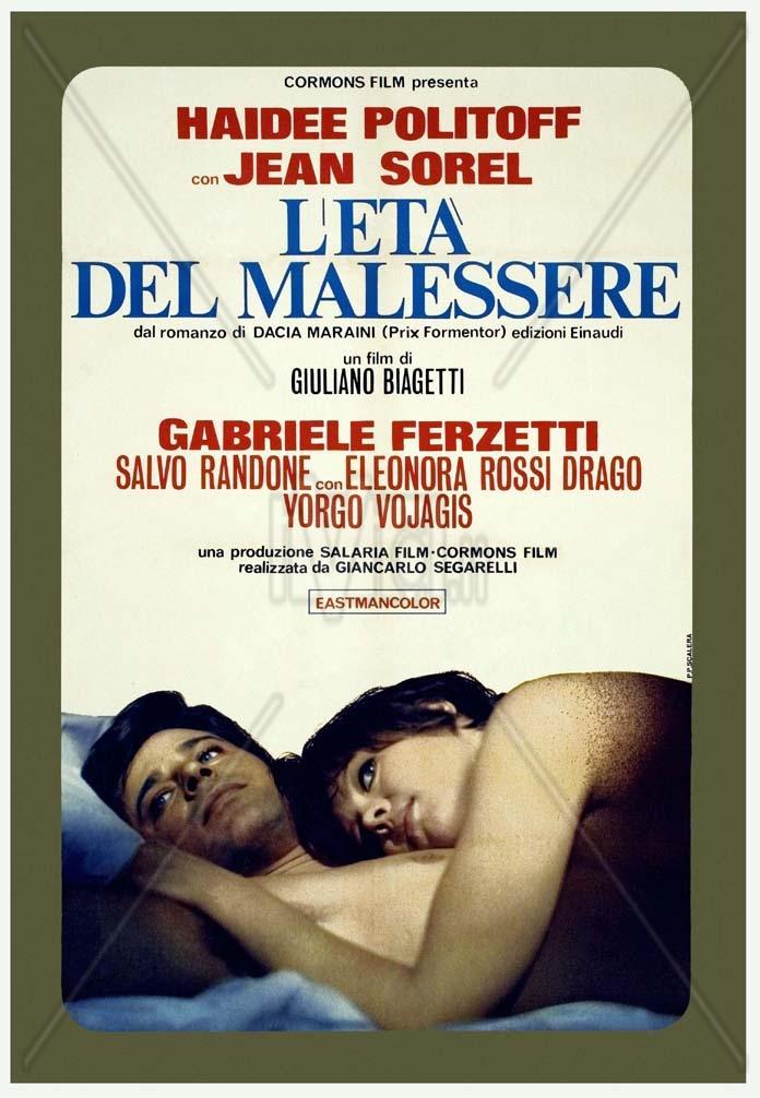 L'età del malessere afişi