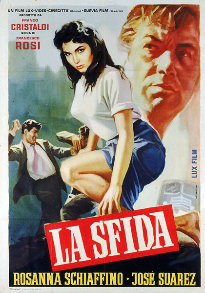 La sfida afişi