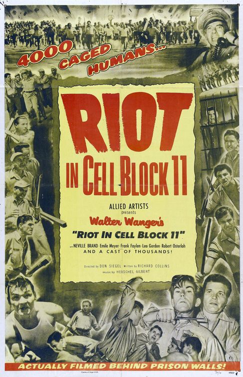 Riot in Cell Block 11 afişi