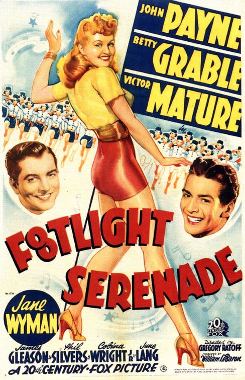 Footlight Serenade afişi
