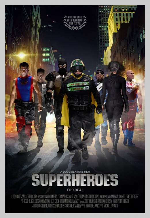 Superheroes afişi