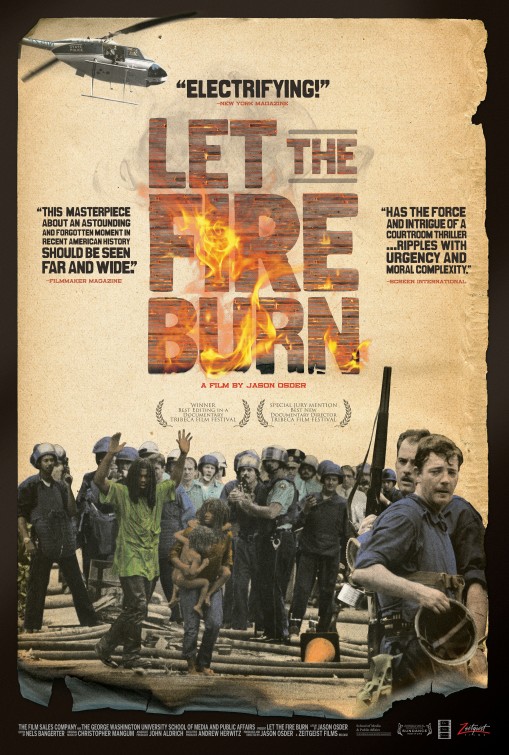 Let the Fire Burn afişi