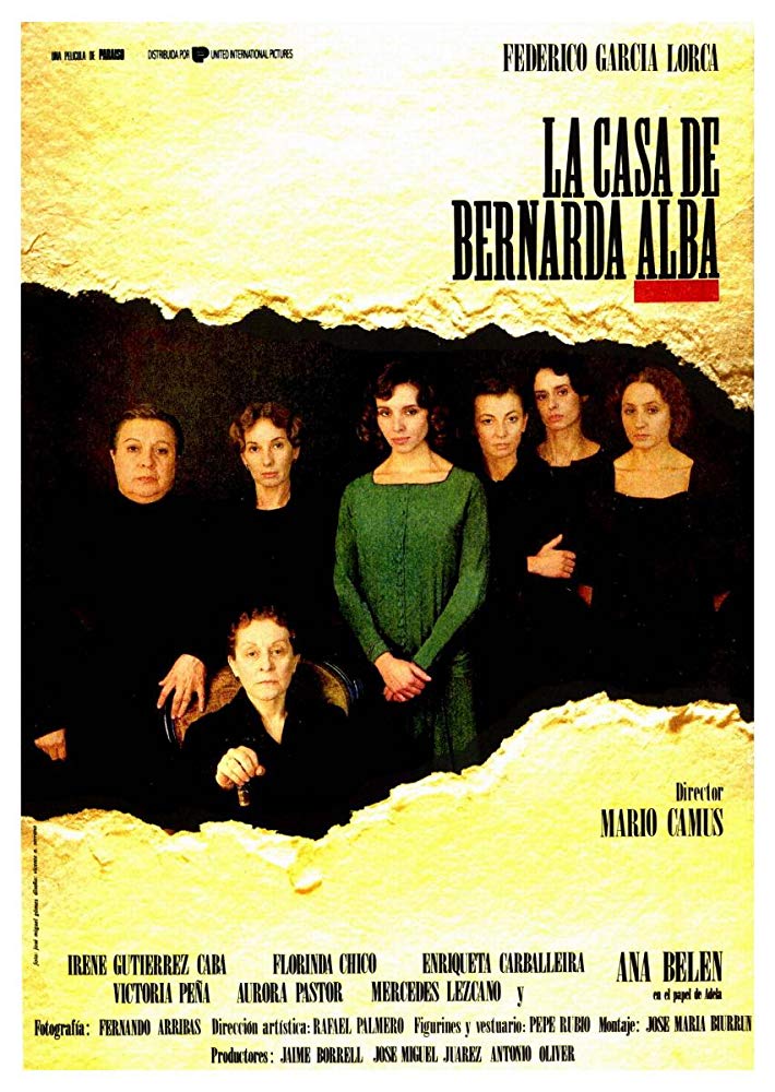 La casa de Bernarda Alba afişi