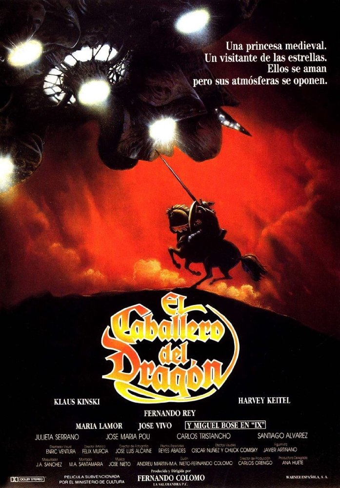 El Caballero Del Dragón afişi