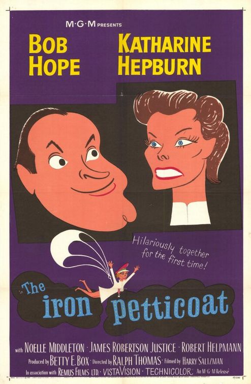 The Iron Petticoat afişi