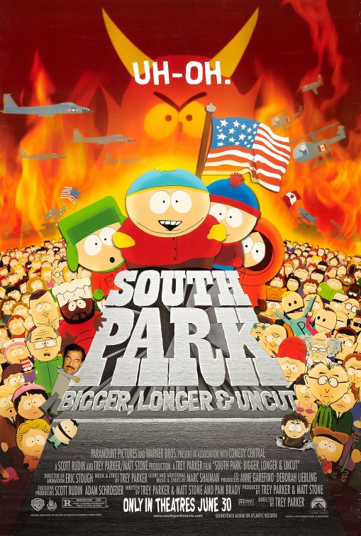 South Park: Bigger Longer and Uncut afişi